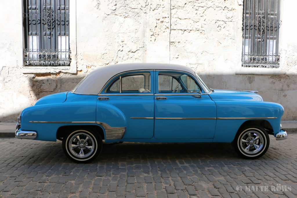 Antique car in Cuba