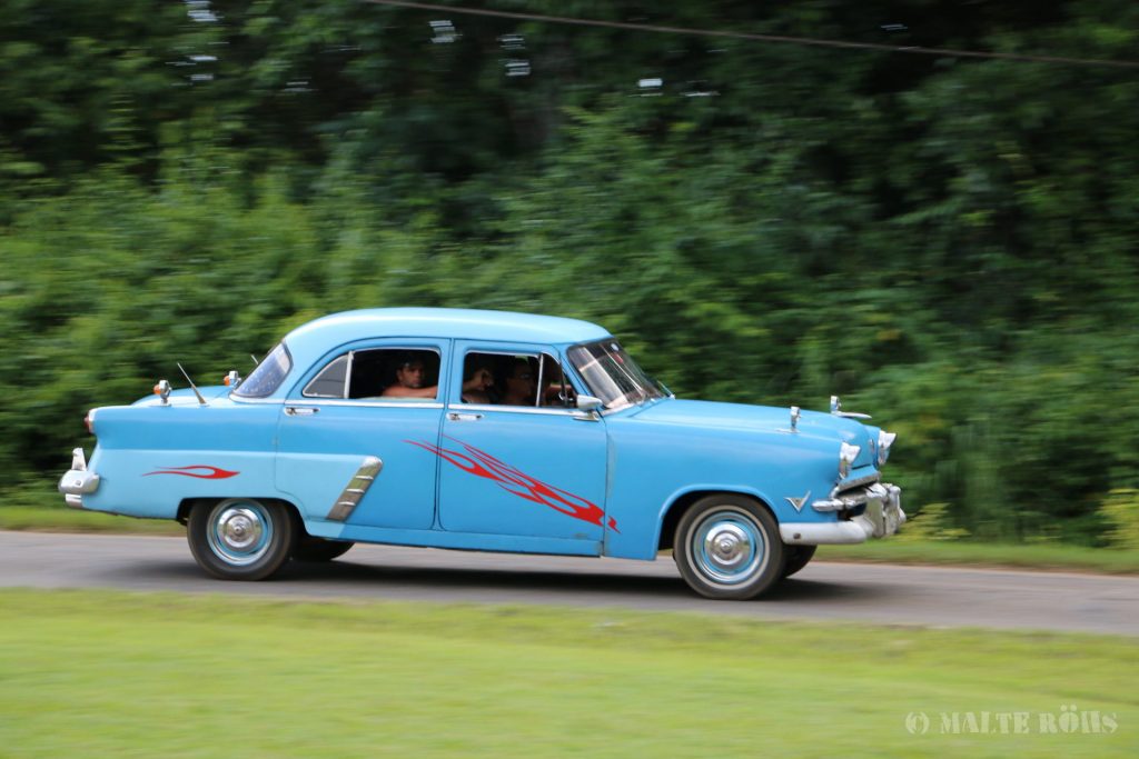 Antique car in Cuba