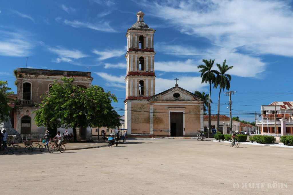 Iglesia Mayor in Remedios, Cuba